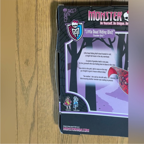 NIB - Monster High - Clawdeen Wolf - “Little Dead Riding Wolf” Doll - Picture 5 of 15